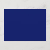 Navy Blue Briefkaart (Voorkant)