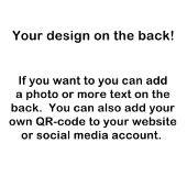 Navy blue bruiloft response website QR code RSVP Informatiekaartje