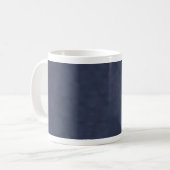 Navy Blue Bubbles Mok (Voorkant links)