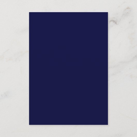 Navy Blue Burgundy Blush Pink Floral Weddenschap Informatiekaartje (Achterkant)