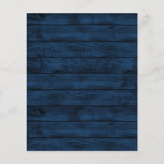 Navy Blue Burgundy Gold Blush Wedding Menu-kaarten (Achterkant)