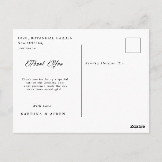 Navy Blue Burgundy Gothic Floral Weddenschap Briefkaart (Achterkant)