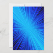 Navy Blue Business Achievement Uitnodiging (Achterkant)