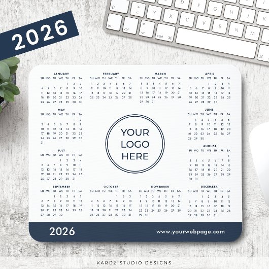 Navy Blue Business Logo 2026 Muismat