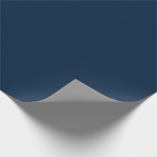 Navy Blue Cadeaupapier (Hoek)