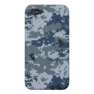 Navy Blue Camouflage iPhone 4 Speck Hoesje iPhone 4 Hoesje