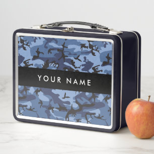 Navy Blue Camouflage Jouw naam personaliseren