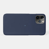 Navy Blue Case-Mate iPhone Case (Achterkant (horizontaal))