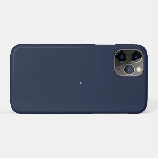 Navy Blue Case-Mate iPhone Case (Achterkant (horizontaal))