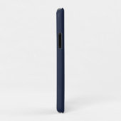 Navy Blue Case-Mate iPhone Case (Achterkant/rechts)