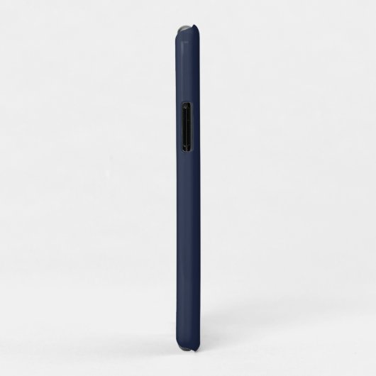 Navy Blue Case-Mate iPhone Case (Achterkant/rechts)