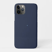 Navy Blue Case-Mate iPhone Case (Achterkant)