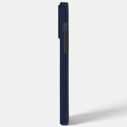Navy Blue Case-Mate iPhone Case (Achterkant / Links)