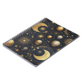 Navy Blue Celestial Notitieboek (Linkerzijde)