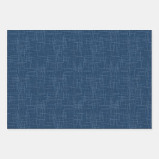 Navy Blue Cheerleader Pom Pom Pattern Inpakpapier Vel (Voorkant 2)