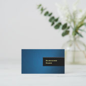 Navy Blue Circuit Layout Hi-tech Professional Visitekaartje (Staand voorkant)