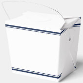 Navy Blue Class of 2026 Graduation Party Fortune Bedankdoosjes (Achterkant)