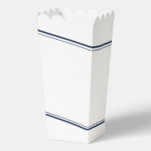 Navy Blue Class of 2026 Graduation Party Popcorn Bedankdoosjes (Achterkant)