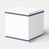 Navy Blue Class of 2026 Graduation Party Small Bedankdoosjes (Achterkant)