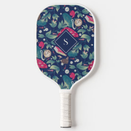 Navy Blue  Cottagecore Pickleball Paddle