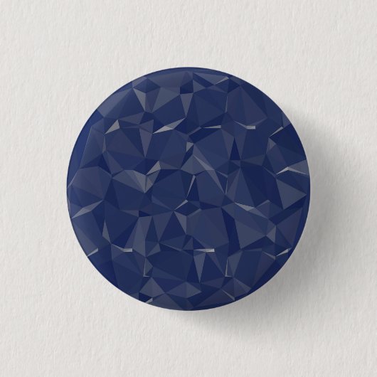 Navy Blue Crystal Sapphire Gemstone Birthstone sep Ronde Button 3,2 Cm (Voorkant)