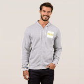 Navy Blue Custom Upload Voeg Afbeelding toe Logo P Hoodie (Voorkant volledig)