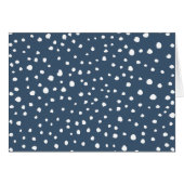 Navy Blue Dalmatian Spots, Dalmatiaanse Stippen, g (Voorkant Horizontaal)