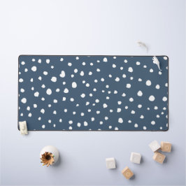 Navy Blue Dalmatian Spots, Dalmatiaanse Stippen, g Bureaumat