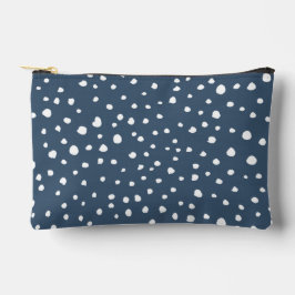 Navy Blue Dalmatian Spots, Dalmatiaanse Stippen, g Etui