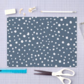 Navy Blue Dalmatian Spots, Dalmatiaanse Stippen, g Tissuepapier (Craft)