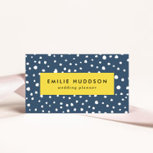 Navy Blue Dalmatian Spots, Dalmatiaanse Stippen, g