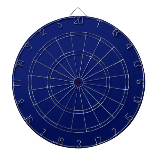 Navy Blue Dart Board Dartbord (Voorkant)