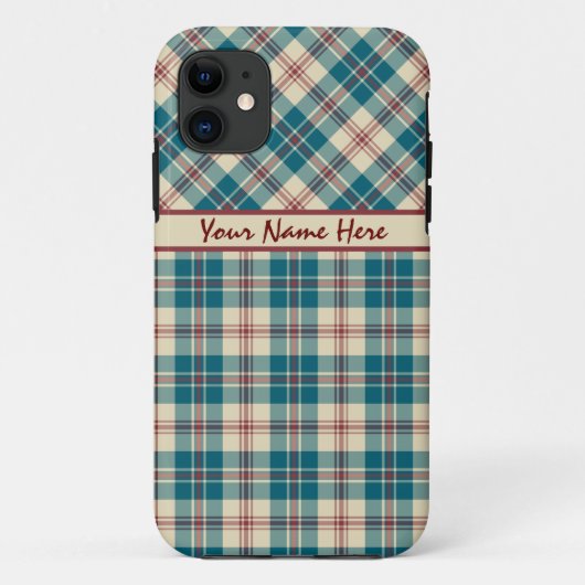 Navy Blue, Deep Red, Beige Plays iPhone 5/5s Hoesj Case-Mate iPhone Case (Achterkant)