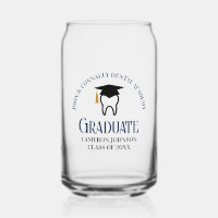Navy Blue Dental School Custom Tandarts Afstuderen