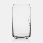 Navy Blue Dental School Custom Tandarts Afstuderen Blikvorm Glas (Rechts)