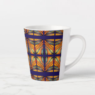 Navy Blue Desert Inspirations Latte mokkop Mok