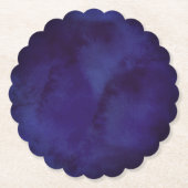 Navy blue Design Coaster Kartonnen Onderzetters (Voorkant)