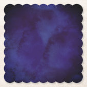 Navy blue Design Coaster Kartonnen Onderzetters (Voorkant)