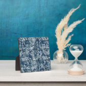 Navy Blue Digital Camouflage Decor Fotoplaat (Insitu)