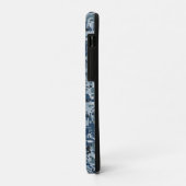 Navy Blue Digital Camouflage-ontwerp Case-Mate iPhone Case (Achterkant/links)