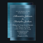 Navy Blue Elegant Wedding Invitation Kaart<br><div class="desc">Personaliseer met jouw naam en trouwdatum deze Navy Blue Elegant Metallic Wedding Invitation. Deze uitnodiging voor een marinevlek Blue Faux,  roestvrij staal,  komt overeen met het Collectie van de marinesblauwe bruiloft. Neem contact met me op als je aanvullende objecten op een Navy Blue Wedding nodig hebt.</div>