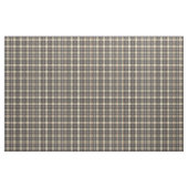 Navy Blue en Cream Rustic Pset Stof (Yard (91,4 cm))