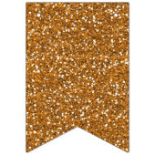 Navy Blue en Faux Gold Glitter Gelukkige Verjaarda Vlaggetjes (Eerste vlag)