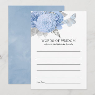 Navy Blue en Gold  Vrijgezellenfeest Kaart