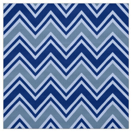 Navy Blue en Grey Chevron bekledingsstof Stof