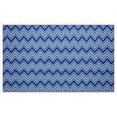 Navy Blue en Grey Chevron bekledingsstof Stof (Fat Quarter)
