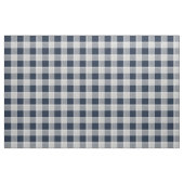 Navy Blue en Grey Lumberjack Plaid Stof (Fat Quarter)
