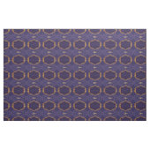 Navy Blue en of Violet met Gold Mandalas Stof (Fat Quarter)