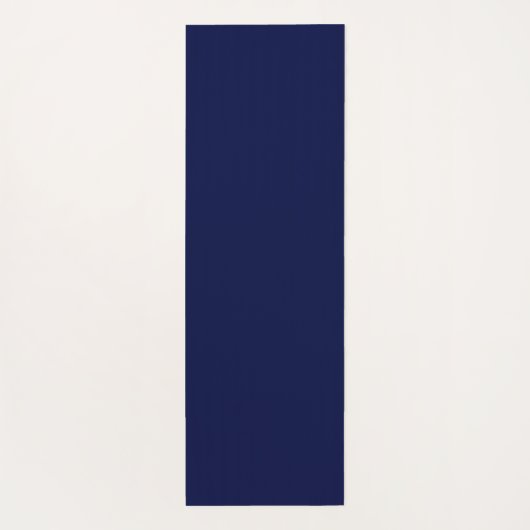 Navy Blue en Roos Gold Mandala gepersonaliseerd Yogamat (Achterkant)