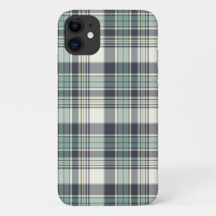 Navy Blue en Seafoam Coastal Pset Case-Mate iPhone Case